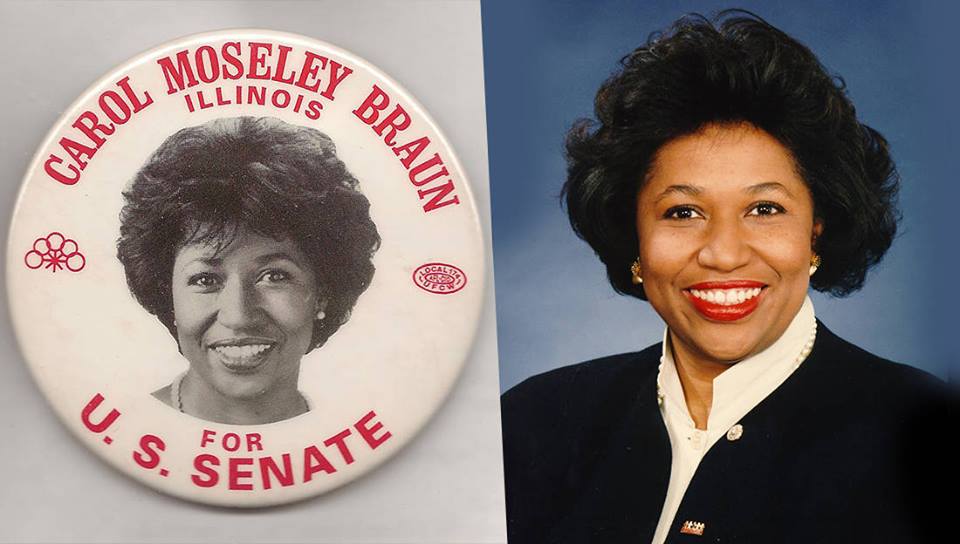 November 3 1992- Carol Moseley Braun